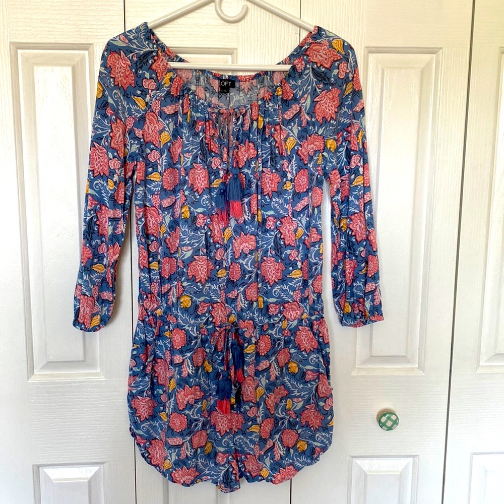 Loft long sleeve romper